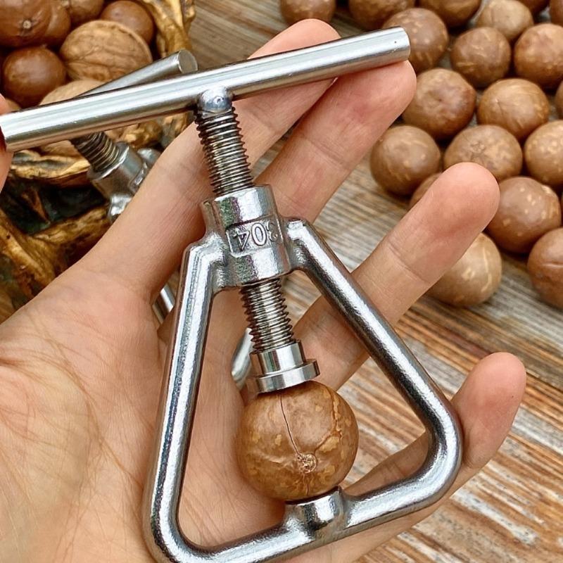 Multifunction Crack Almond Walnut Pecan Hazelnut Hazel Filbert Nut Kitchen Nutcracker Shell Clip Opener Tool Clamp Plier Cracker