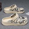 Fashion Men Slippers Camouflage Platform Outdoor Summer Clogs Shoe Women Beach Sandals Male Soft EVA Indoor Home Slides Lover Flip Flops