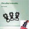 Dog Leash Locking Clasp 360° Swivel Frog Clip Tangle-Free Quick Release Hook for Pet Training Outdoor Activities