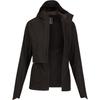 On Solid Color Logo Hooded Lg Sleeve Jacket Women jackets Black 1WE10410553
