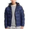 Reebok Colorblock Kapuzenjacke Bequem Warm Sportlich Lässig Daunenjacke Herrenjacke Blau FU1689
