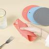 Round Silicone Honeycomb Heat-Resistant Placemat & Coaster