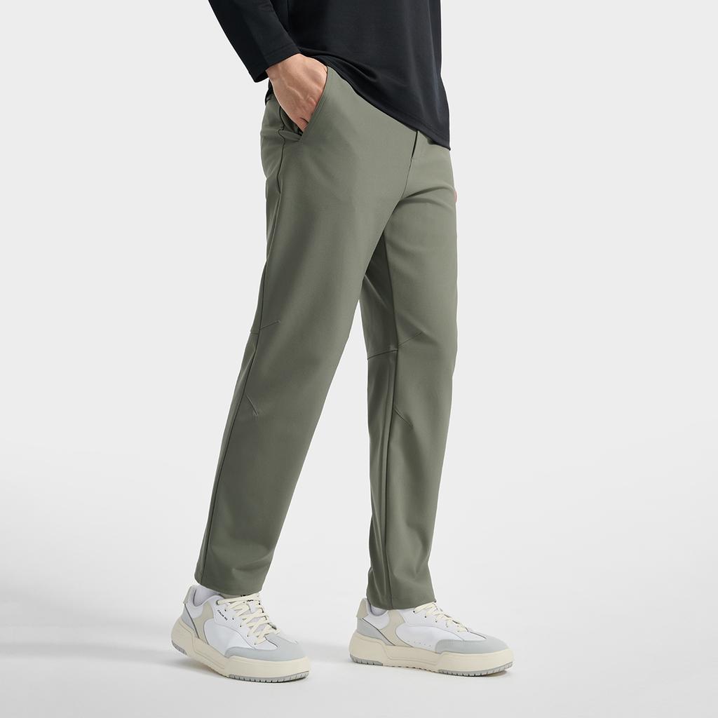 New FILA WHITE Casual Pants Men's Army Navy Green F11M533804FKK