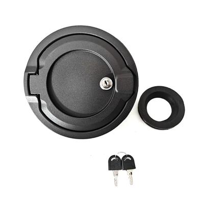Secure Lockable Gas Fuel Door Caps Cover With Locking Accessories For JLU 2018-2023 Antitheft Designs Easy Installation