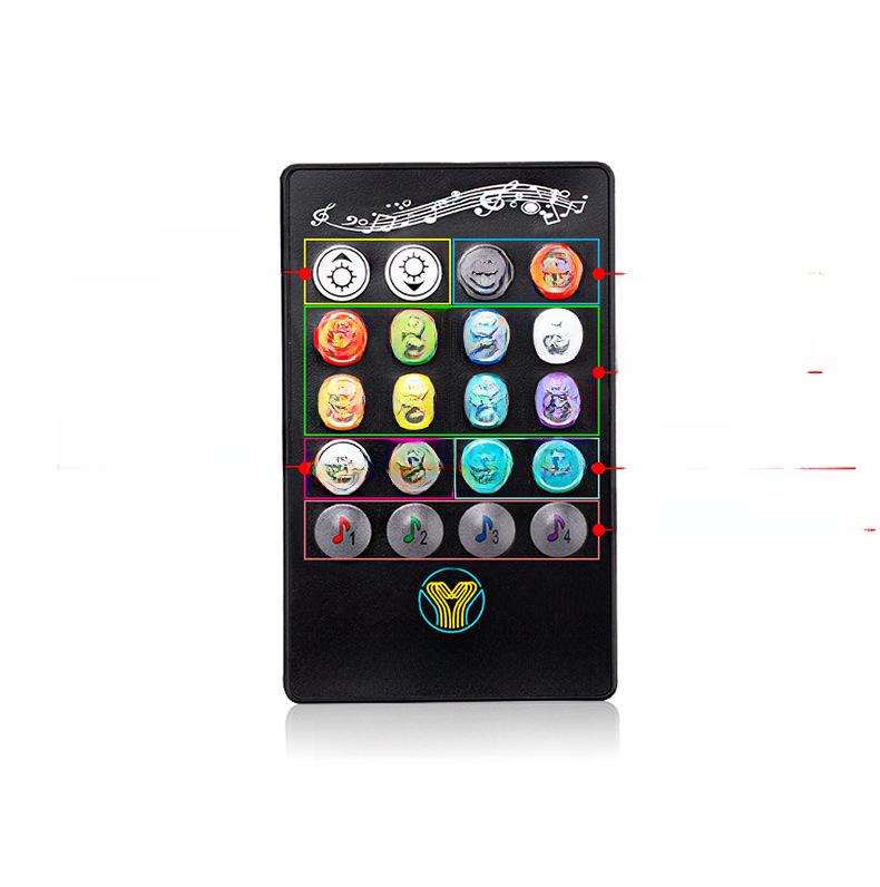 RGB Music Rhythm Car Atmosphere Light for Off-Road Vehicles