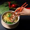 5 Pairs Reble Chopstick Helpers Dishwasher Safe Training Chop sticks Adult Practice Chopsticks Beginners Right Left Handed Chinese Sticks Learning
