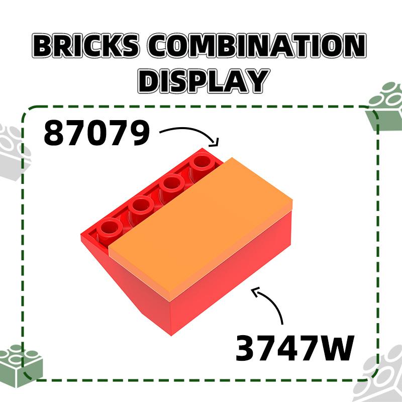 Non-Toxic 106Pcs/Lot 87079 2X4 Smooth Building Blocks Moc Classic Accessories Compatible With Brick Children Toys Gift Box