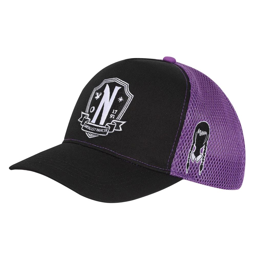 Wednesday Nevermore Logo Baseball Cap