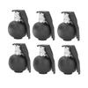 6PCS Kids Hand Grenades Toy with   Sound Light Effect Role Playing Props Fake Grenade Toy
