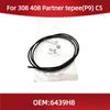 6439H8 Para Peugeot 308 408 Partner tepee(P9) Tubo de limpeza do farol Citroen C5 Tubo lavador de faróis