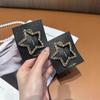2pcs Rhinestone Five Pointed Star Hair Clips Female Forehead Bangs Edge Clip Hair Side Clips Broken Hairpin Styling BB Clip New