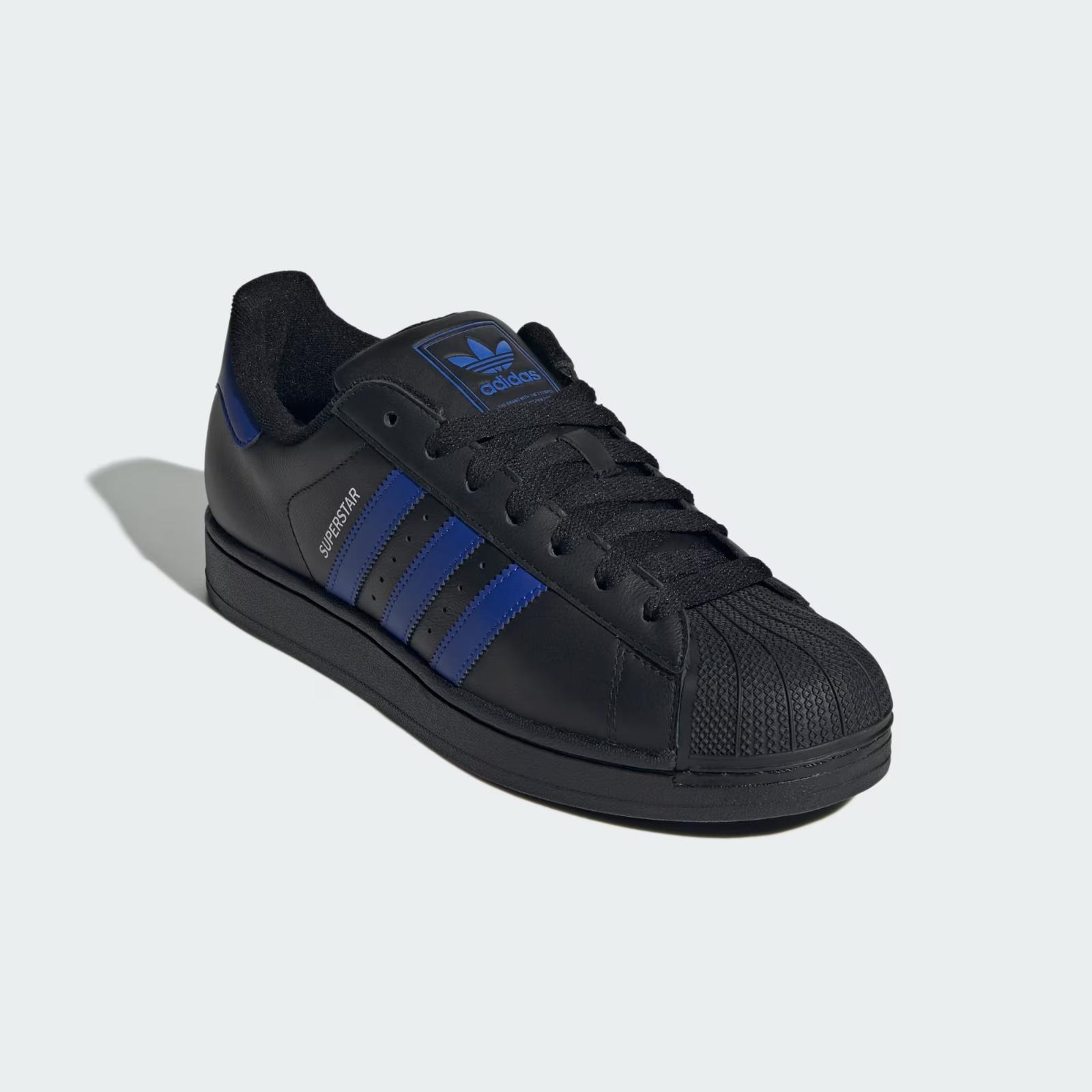 JR1632 adidas Originals Superstar 2 Черный Основной Полуглянцевый Синий (Мужской) 10
