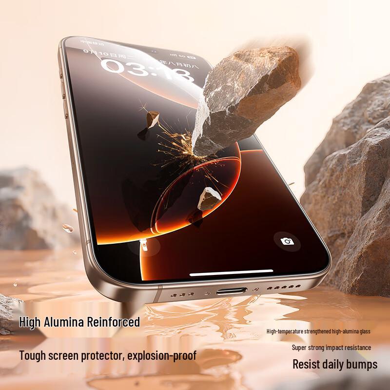 Shine Magic Tempered Glass Screen Protector for iPhone