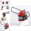 Maschera in Lattice Non Tossico Materiale Maschera Chainsaw Man Pochita Accessori Cosplay