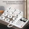 Desk Telephone Fix Landline Phone Noise Reduction For Home And Hotel Use With Clear Sound And Quick Dials