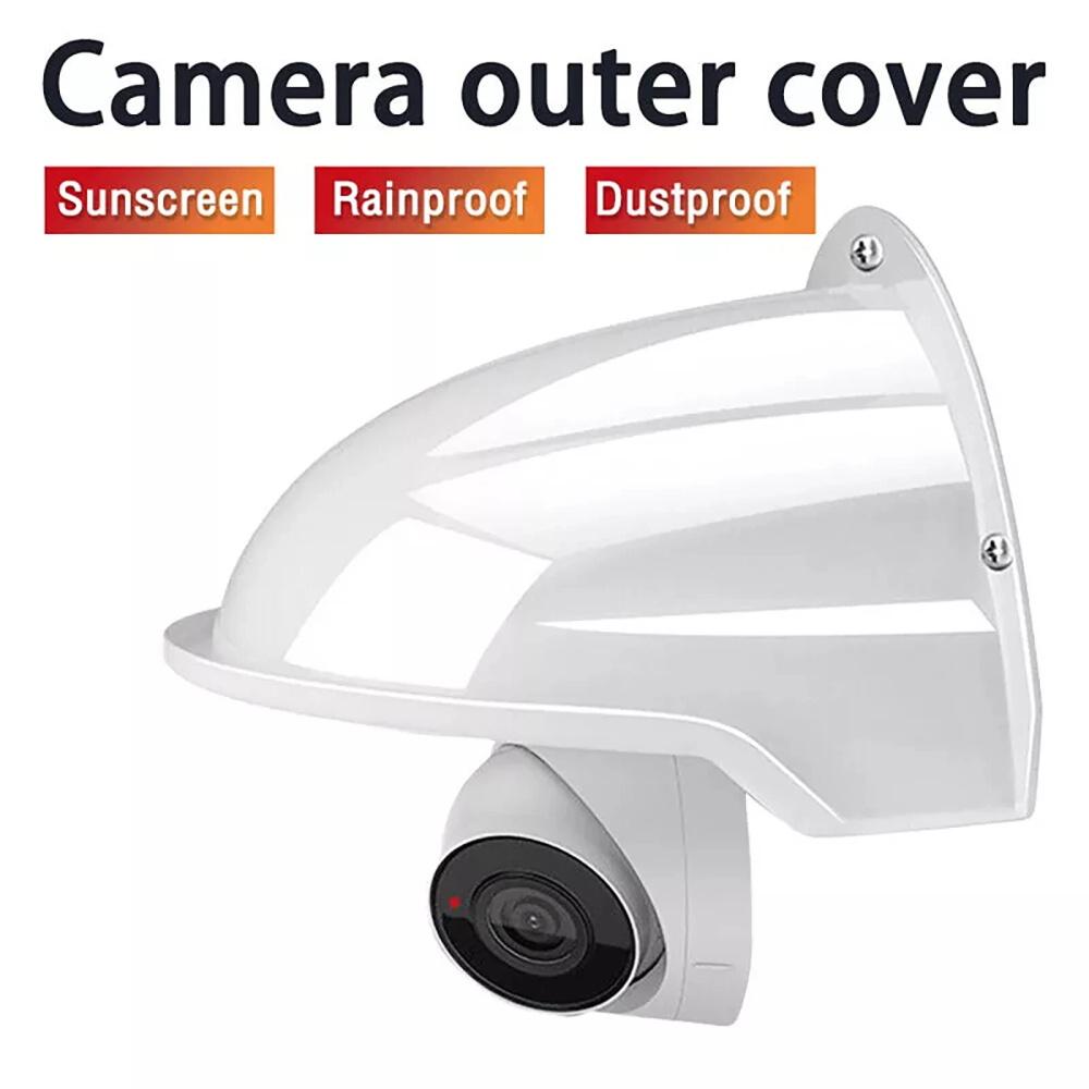 Cubierta Superior de Cámara de Vigilancia Protectora Resistente a la Intemperie Parasol para Cámara Protector de Cámara contra Lluvia y Polvo Alta Calidad Para Sistema de Vigilancia Exterior