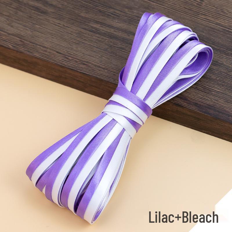 Hengmeihe Cheongsam Saténové lemování - 1 cm Pásky lemování v barvě pro oděvní doplňky