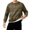Men's Round Neck Fleece-Lined Thick Warm Sweatshirt