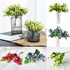 Artificial Blueberry Christmas Berry Fake Fruit Christmas Decorations DIY Wedding Bouquet Photo Decor New Year Christmas Decor