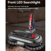 AEE2-Electric Mop Attachment For Dyson V7 V8 V10 V11 V15 Vacuum Attachment With 4 Mop Pads Dry And Wet Floor Mop Head