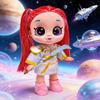 10 Inch Vinyl Doll 5 Joints 5D Translucent Eyes Vivid Expression Collectible Figure Kids Gift Desktop Decoration