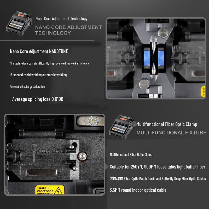Sumitomo Electric T-402S Optical Fiber Fusion Splicer