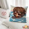 Pc MMrLololoshka JDH Laser Anime Pillow Case Fashion Square Pillowcase Bedroom Sofa Room Ins Decoration Leisure
