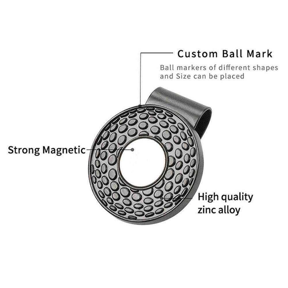 Magnetic Golf Hat Clip Metal Golf Ball Marker Clip High Quality Marker Hat Clip  Outdoor Sports