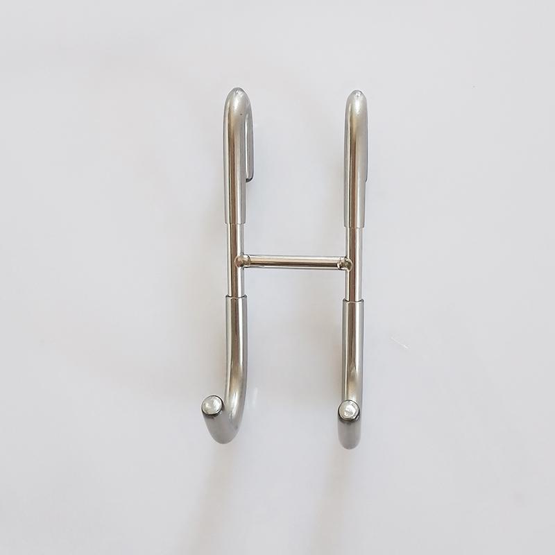 2024 Hot Sale Modern Stainless Steel Coat Hanger S-Shaped Hook Simple Design Multifunctional Hanging Objects Bedroom Home Metal