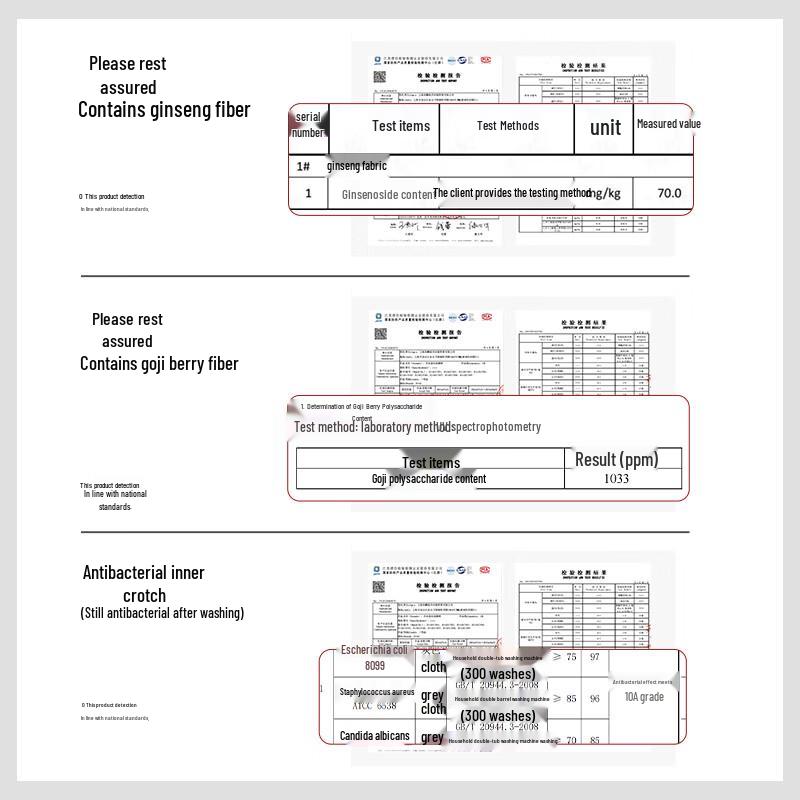 Yalu Men's Health Care Ice Silk Antibacterial Boxer Briefs with Ginseng & Goji