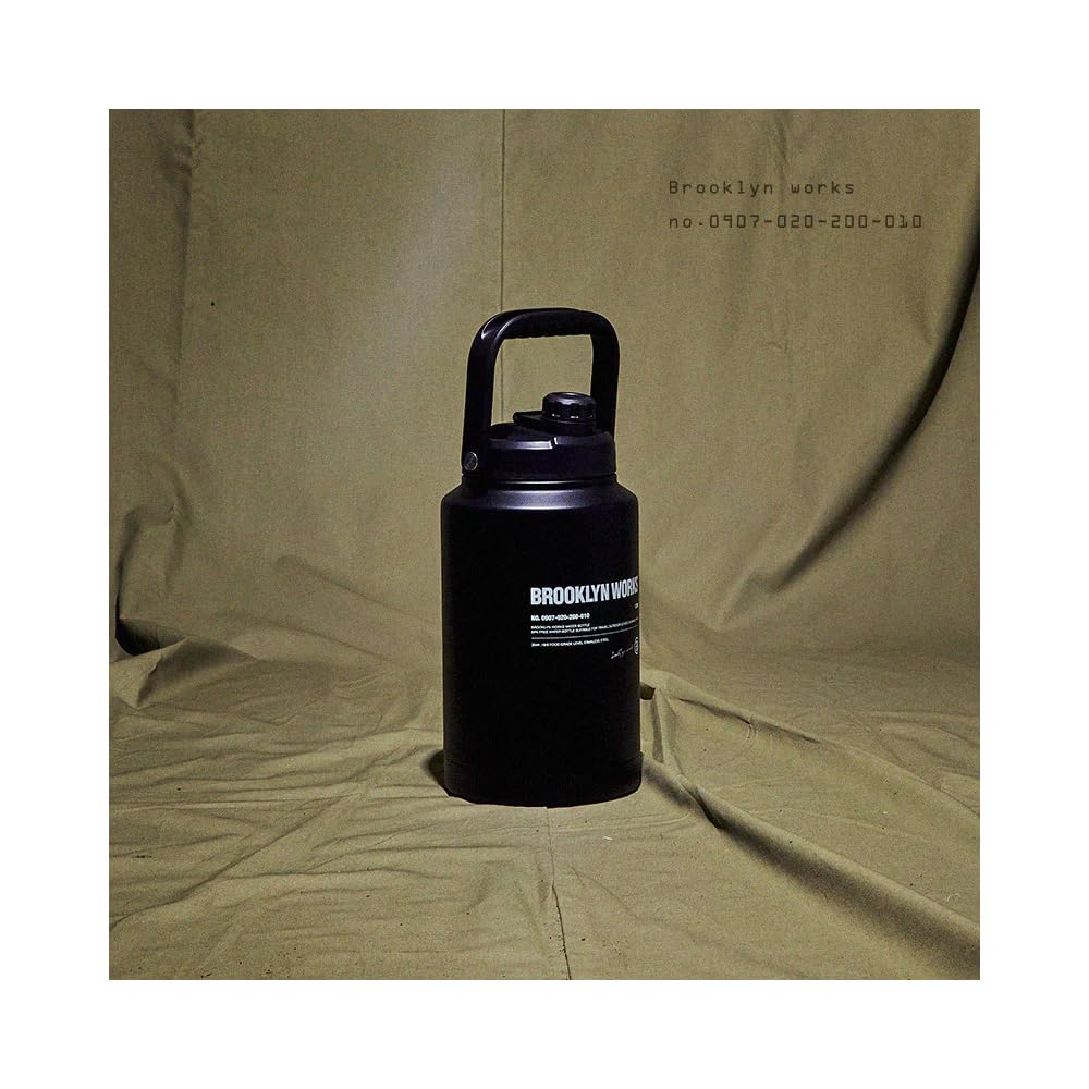 BROOKLYN WORKS WATERJUG Water Jug 3.8L 3.8L (Black)