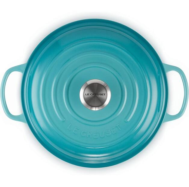Le Creuset Gourmet Saucepan Cast Iron Round 26 Cm 2.2 L Caribbean (21180261702430)