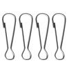 4 Pieces Stainless Steel Flag Pole Clip Snaps Hook 4cm