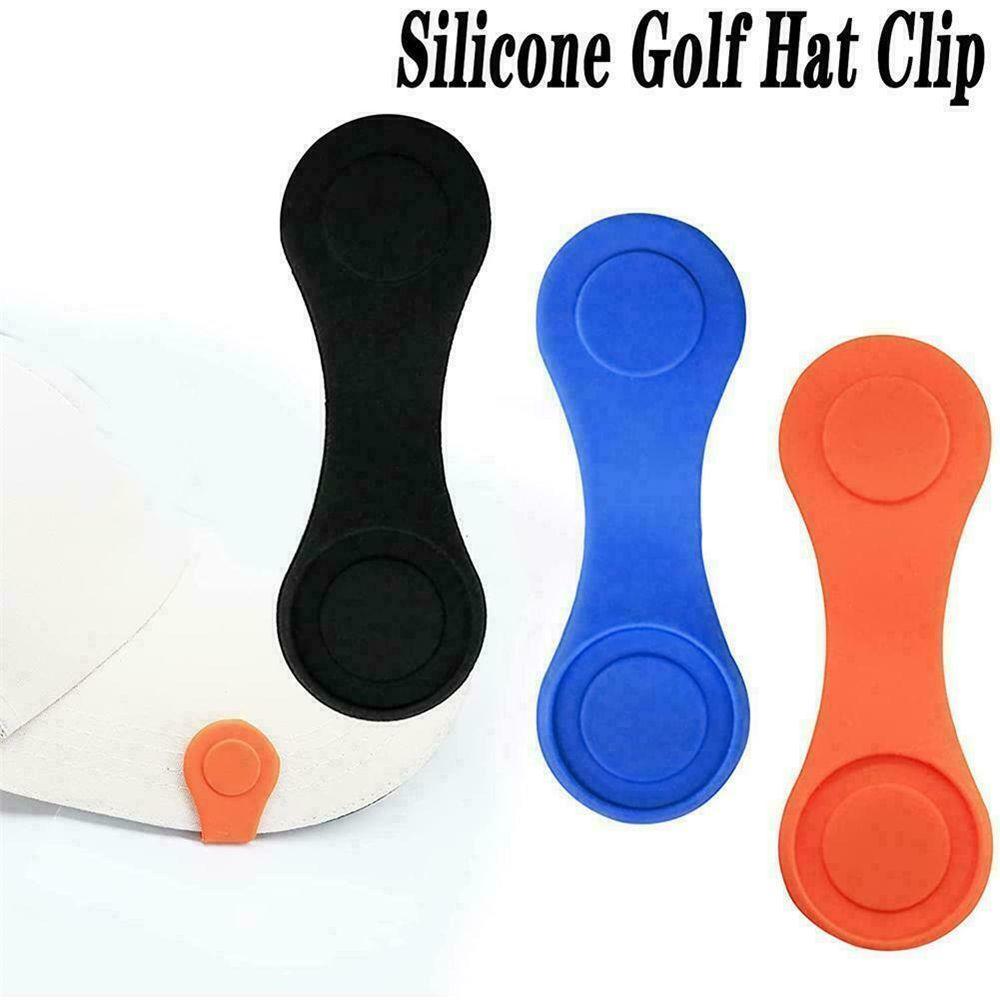 Clip Magnétique Pour Chapeau De Voyage - En Silicone, Plusieurs Couleurs - Accessoire Pour Golf, Plage, Sport - 8,5x2,5 Cm - 8