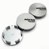 4pcs ADVAN Racing Logo Emblem Badge Car Wheel Center Caps 51MM Clips 46MM Rim Hubcaps Dust Cover Wheels Hub Cap Car Accessories
