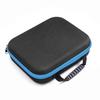 Mesh Pocket Hard EVA Tool Case Light Blue Strip Electrical Storage Organizer  For Handymen