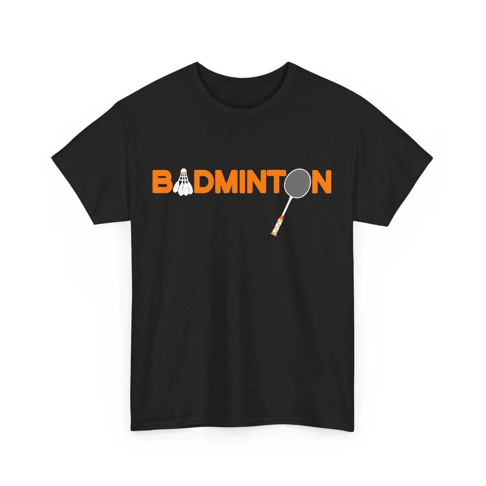 Badminton Shirt, Shuttlecock Birdie Badminton Players Sports Lovers T-shirt 3XL