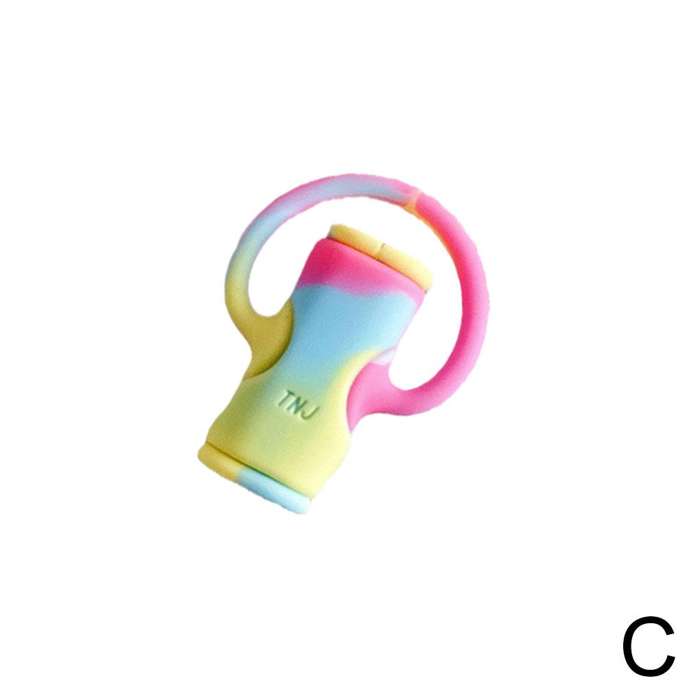 

Защитный кабель для передачи данных, силиконовая защита для зарядного устройства для шнура Samsung, силиконовый чехол для iPhone, защита от поломки Preve T7Y1 blue-pink-one size