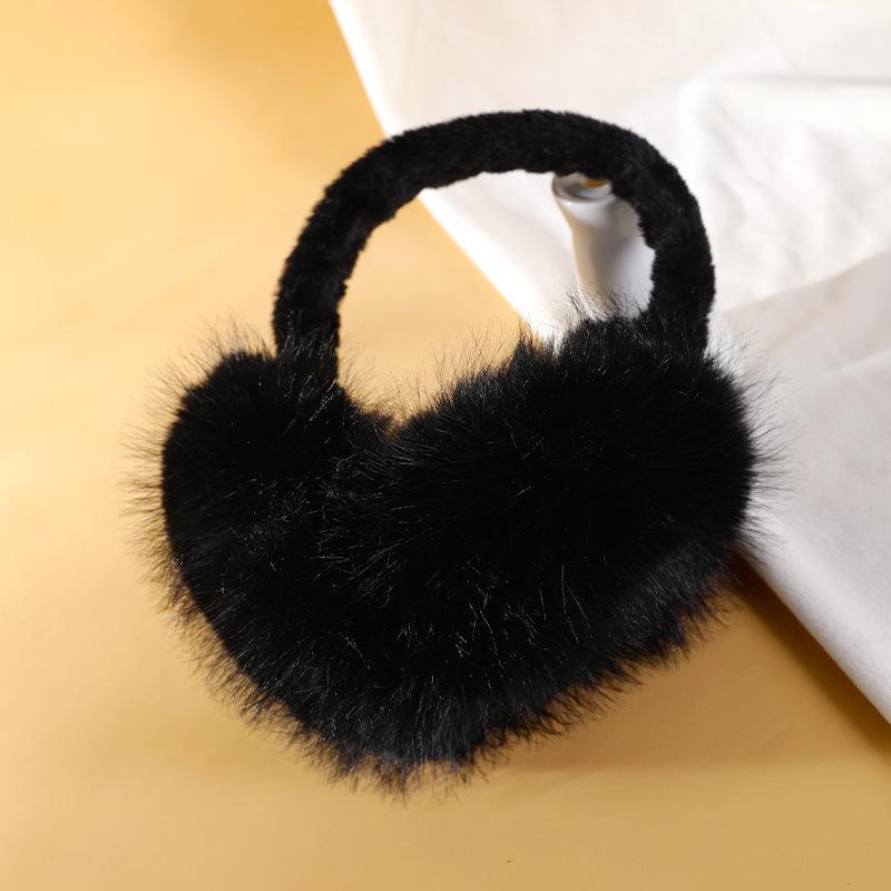 Ruiya Foldable Plush Velvet Earmuffs for Winter - Warm, Cold-Proof, Antifreeze Ear Warmers for Women and Students