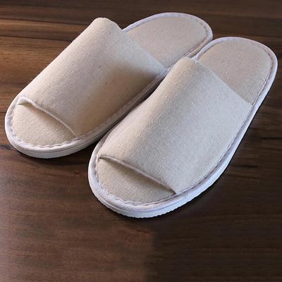 Pantofole in Cotone e Lino Donna e Uomo Pantofole per la Casa Interno Pavimento Pantofole Quotidiane per la Casa Semplici Open-toe Antiscivolo Comode Pantofole