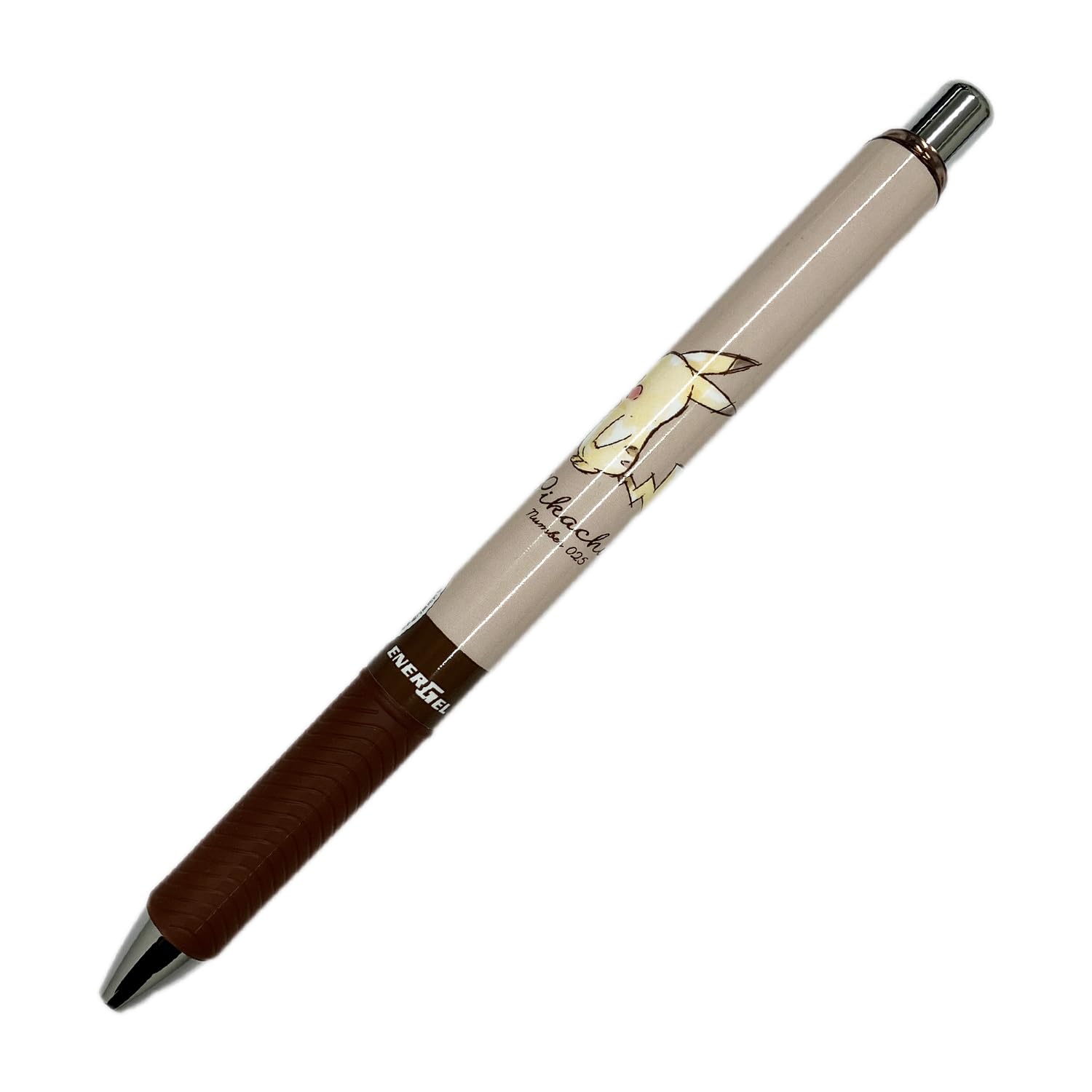 Kamio Japan Pokemon Pikachu Energel Gel Ink Ballpoint Pen Black Up 217156 0.5