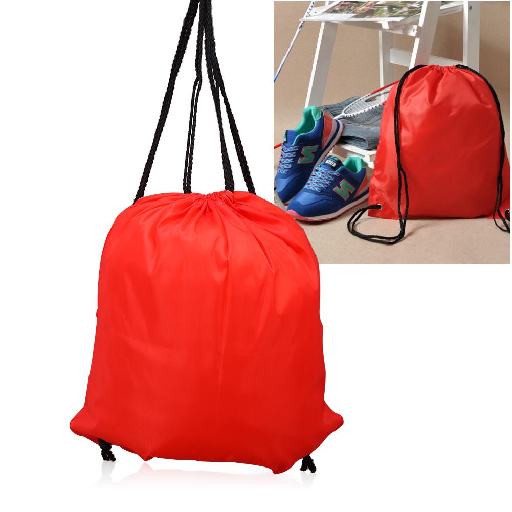 5 Colors Drawstring Backpack Waterproof Folding Bag Home Travel Sport Storage Drawstring Backpack