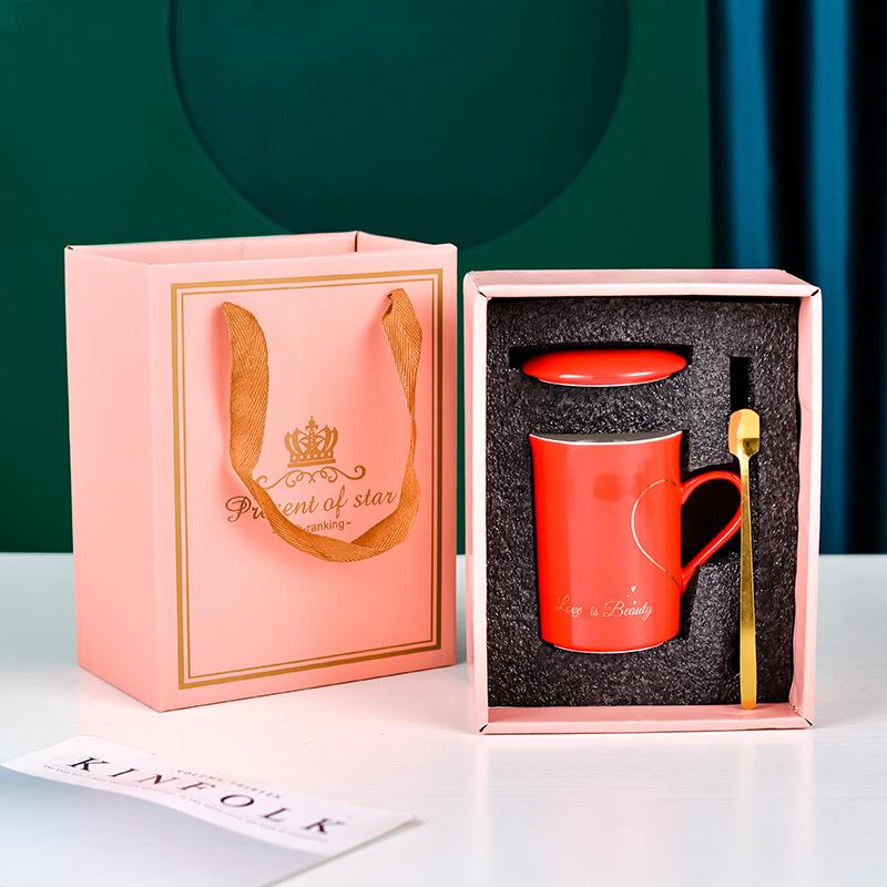 Jednoduchý dárek hrnek keramický hrnek hrnek na kávu svatba družička dárek z ruky kostní porcelán