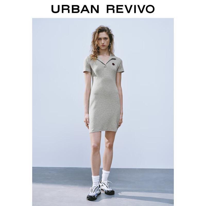 

UR 2025 Women s Retro College Short-Sleeve Dress M