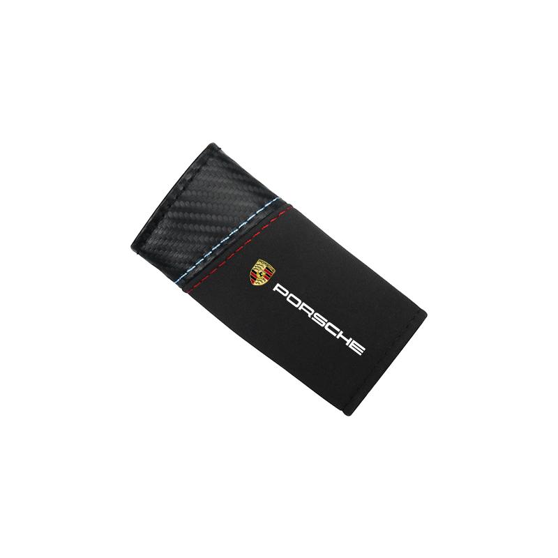 

Car Handbrake Cover Hand Brake Grip Decoration Sleeve For Porsche Panamera Macan 911 718 Taycan Boxster Cayman Pajun Accessories