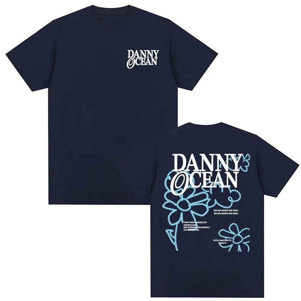 Danny Ocean Babyloh Girl Printed Tee Shirt Men Women Clothing Fashion Aesthetic Tshirt Pure Cotton Pop Music Streetwear