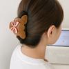 Headdress Cute Croissant Shark Clip Sweet Acetic Acid Acetate Hair Crab Clip Toast Colorful Delicious Food Claw Clip Female