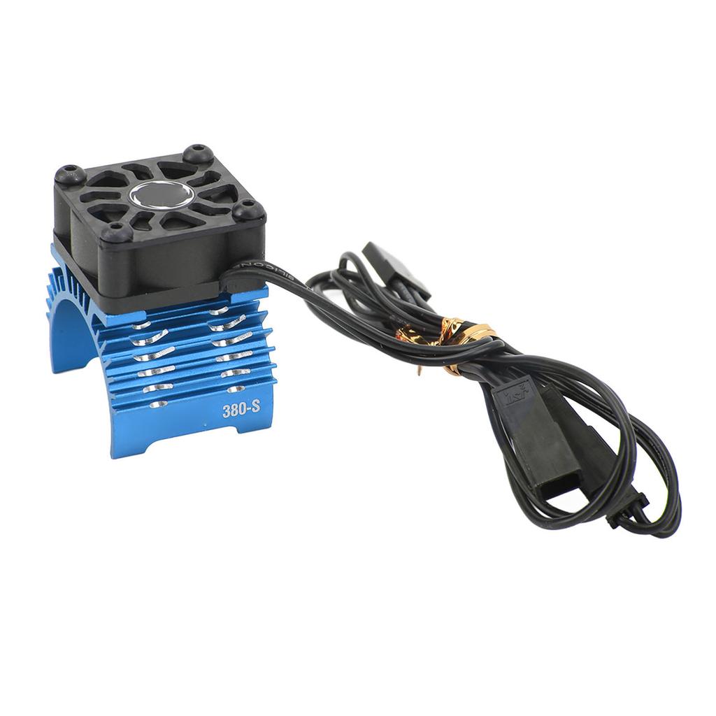 RC Motor Single Cooling Fan Heat Sink Aluminum Alloy 32000RPM RC Radiator for 28mm 29mm 380