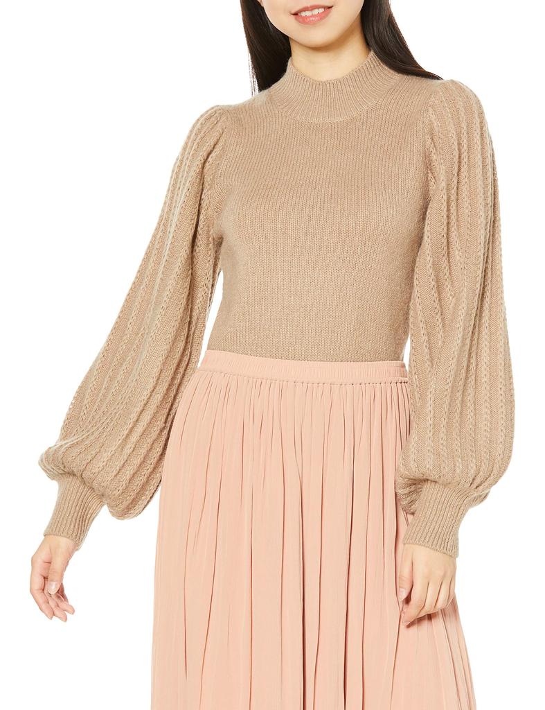Lily Brown Volume Sleeve Knit Pullover LWNT204158 MOC Japan F Women's (Free Size)