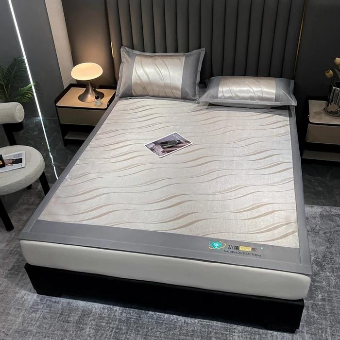 Jacquard Ice Silk Mat Bed Maternal and Infant Grade Ice Silk Summer Air Conditioning Mat Machine Washable